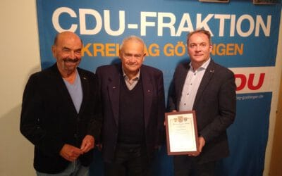 PM CDU-Kreistagsfraktion ernennt Lothar Koch und Dr. Harald Noack zu Ehrenmitgliedern für jahrzehntelange Arbeit im Kreistag