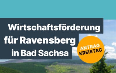 Wirtschaftförderung für den Ravensberg in Bad Sachsa